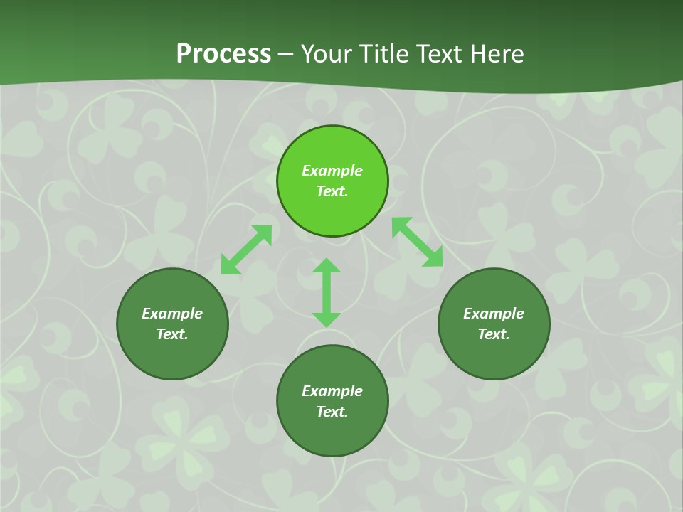 Cloudy Cloudscape Bright PowerPoint Template