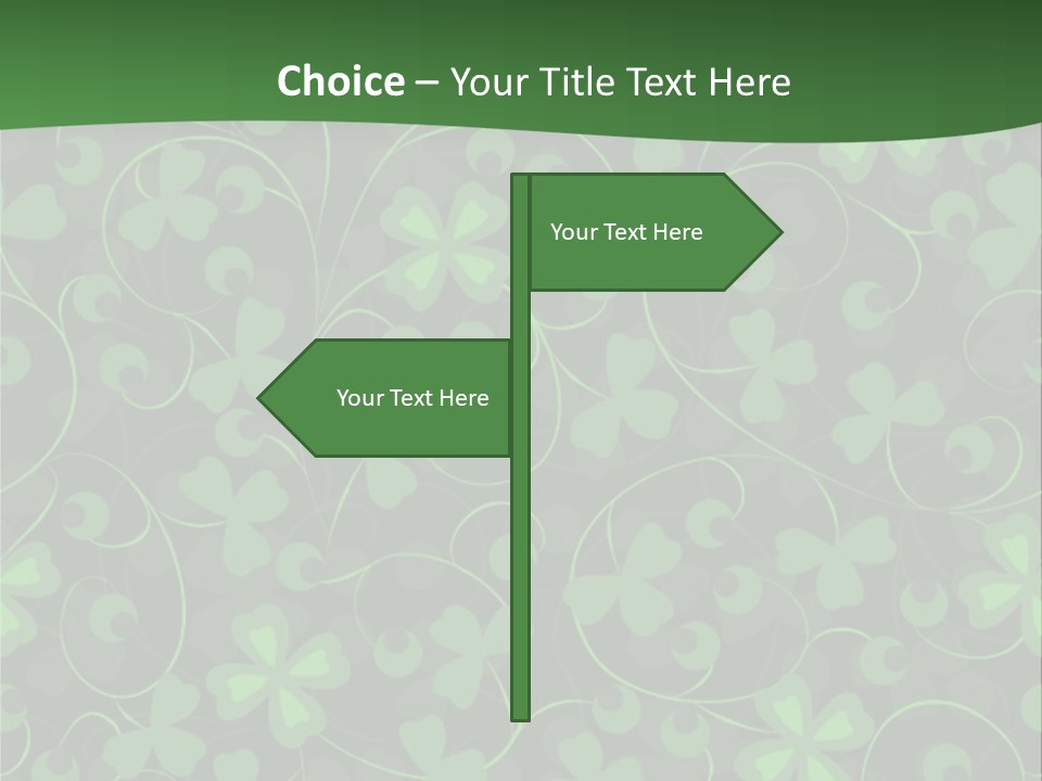 Cloudy Cloudscape Bright PowerPoint Template