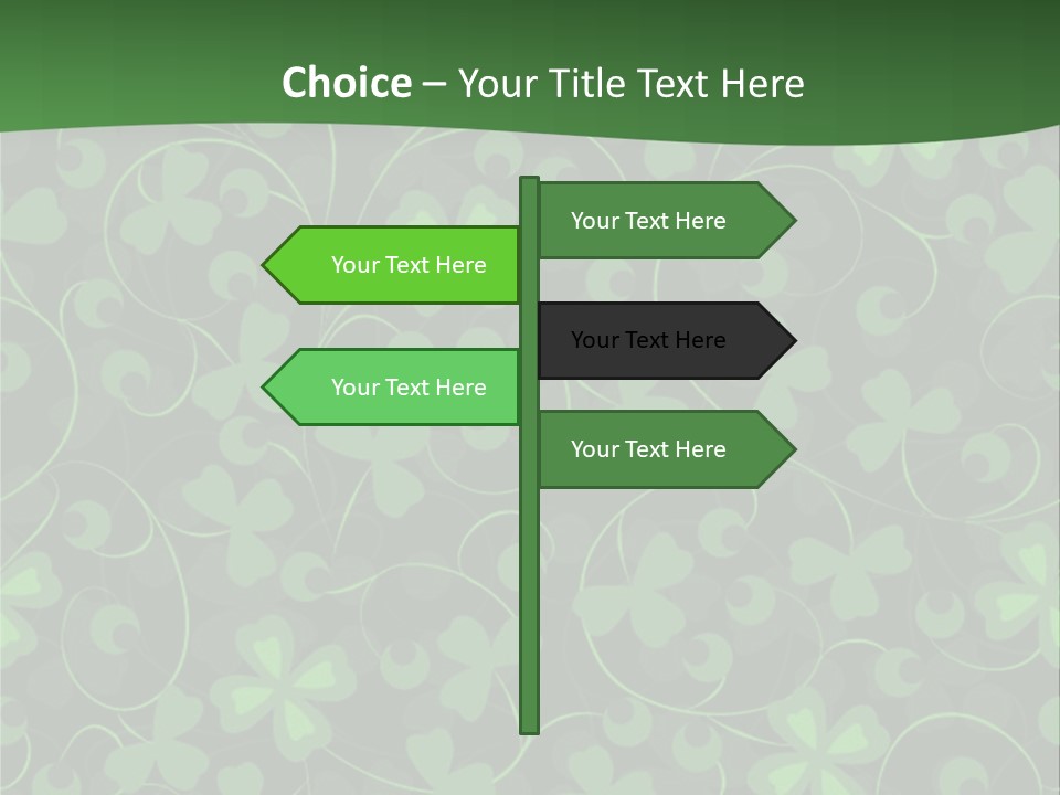 Cloudy Cloudscape Bright PowerPoint Template
