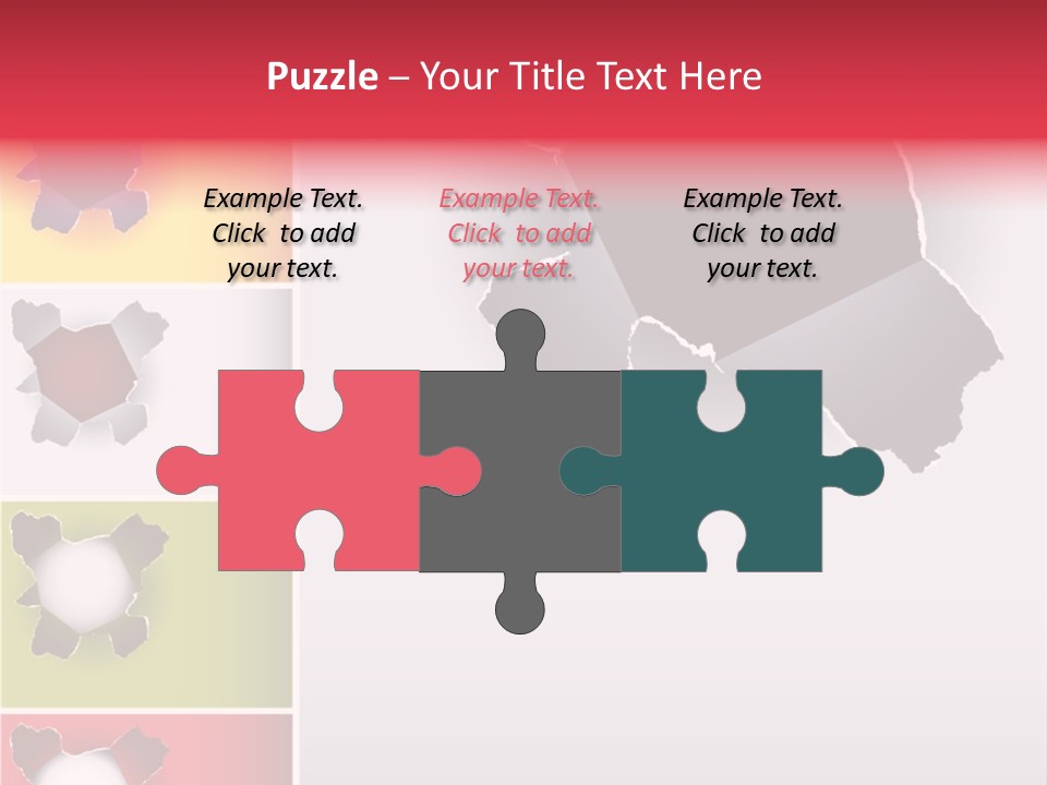 Backgrounds Red Green PowerPoint Template