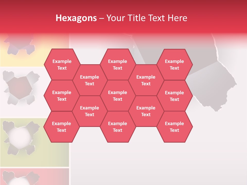 Backgrounds Red Green PowerPoint Template