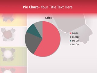 Backgrounds Red Green PowerPoint Template