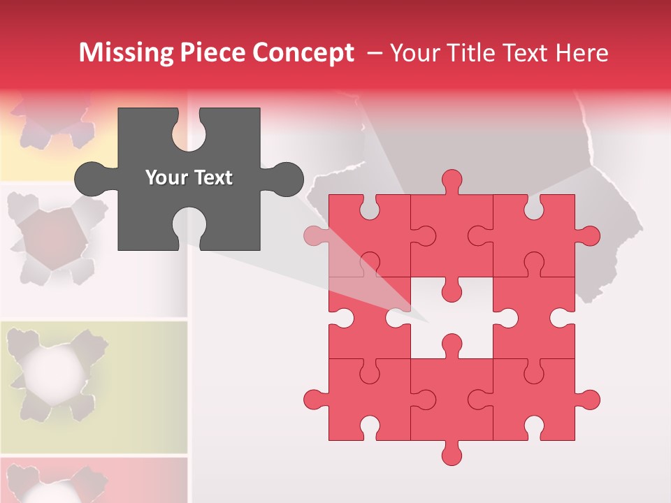 Backgrounds Red Green PowerPoint Template