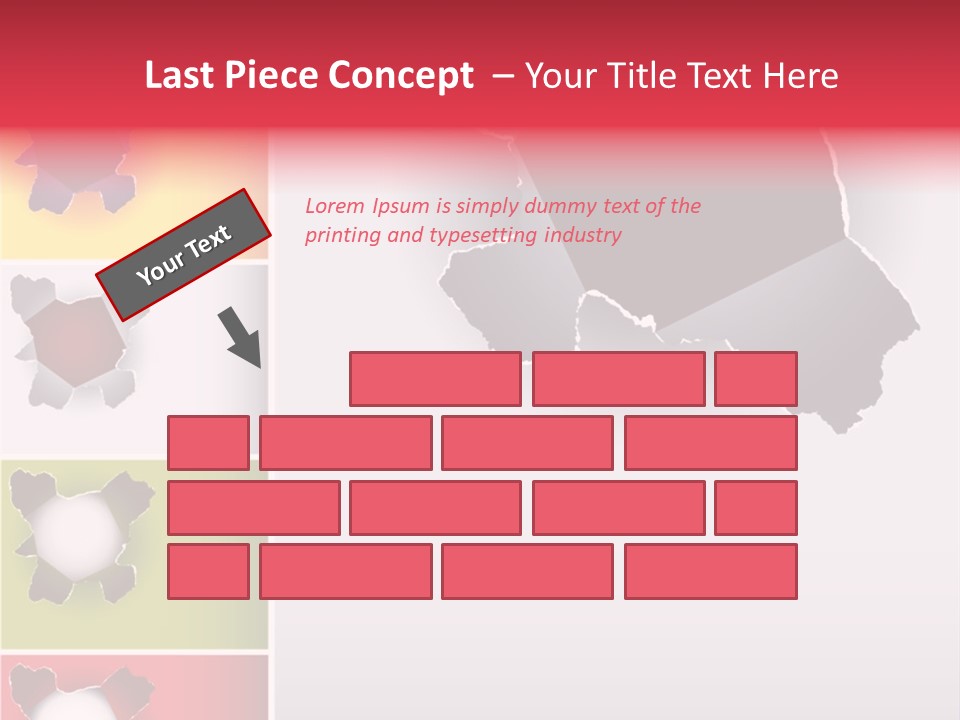 Backgrounds Red Green PowerPoint Template