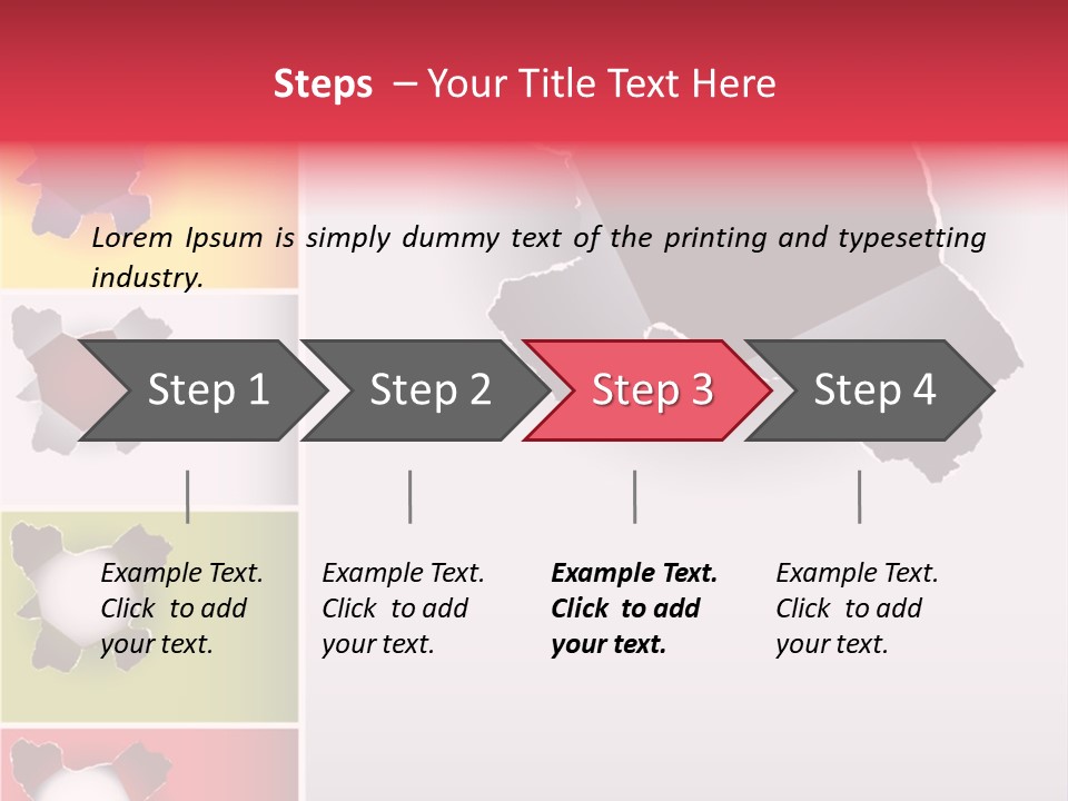 Backgrounds Red Green PowerPoint Template