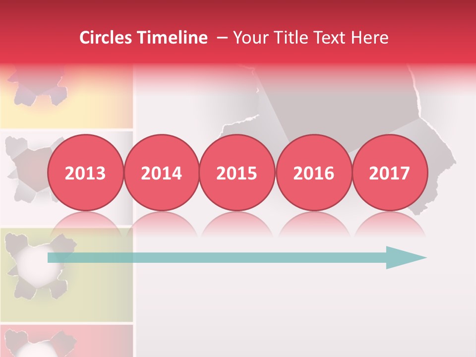 Backgrounds Red Green PowerPoint Template