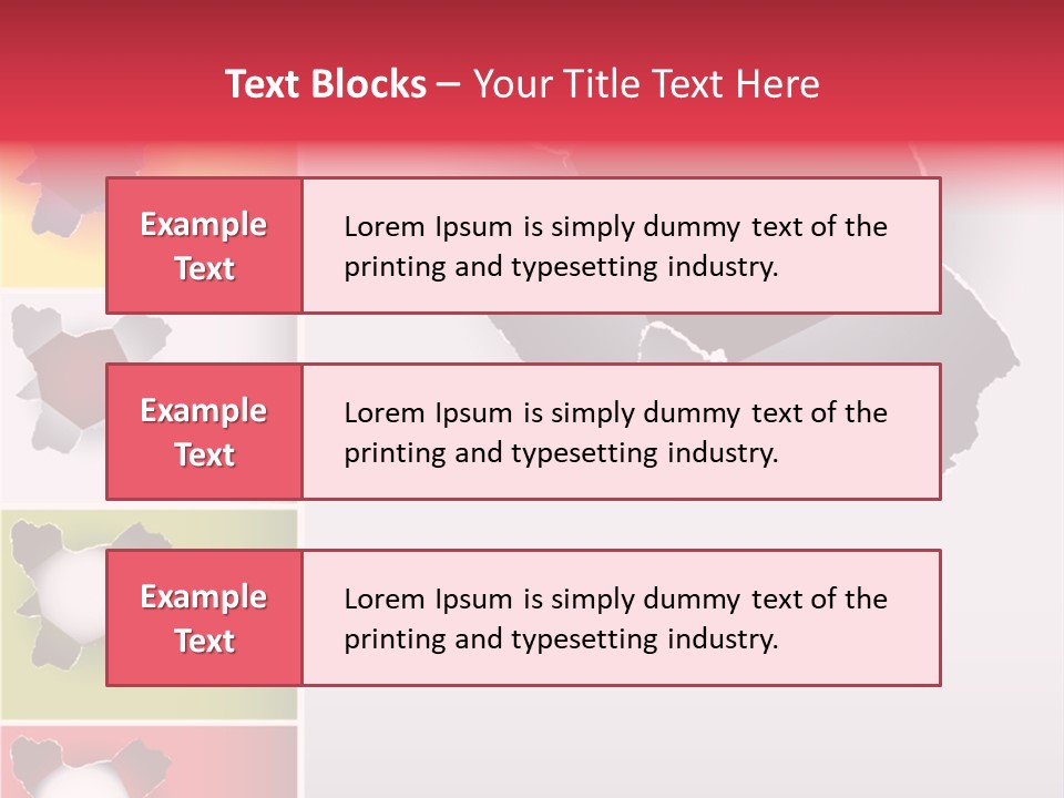Backgrounds Red Green PowerPoint Template