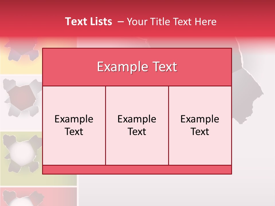 Backgrounds Red Green PowerPoint Template