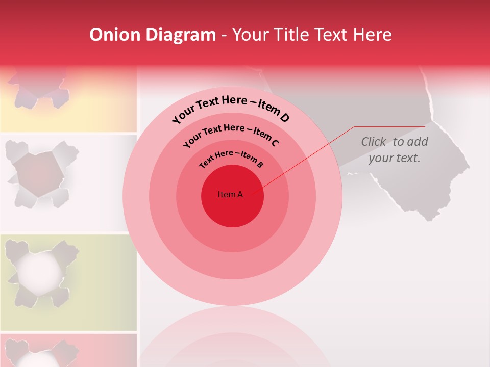 Backgrounds Red Green PowerPoint Template