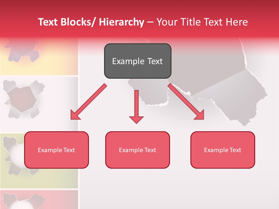 Backgrounds Red Green PowerPoint Template