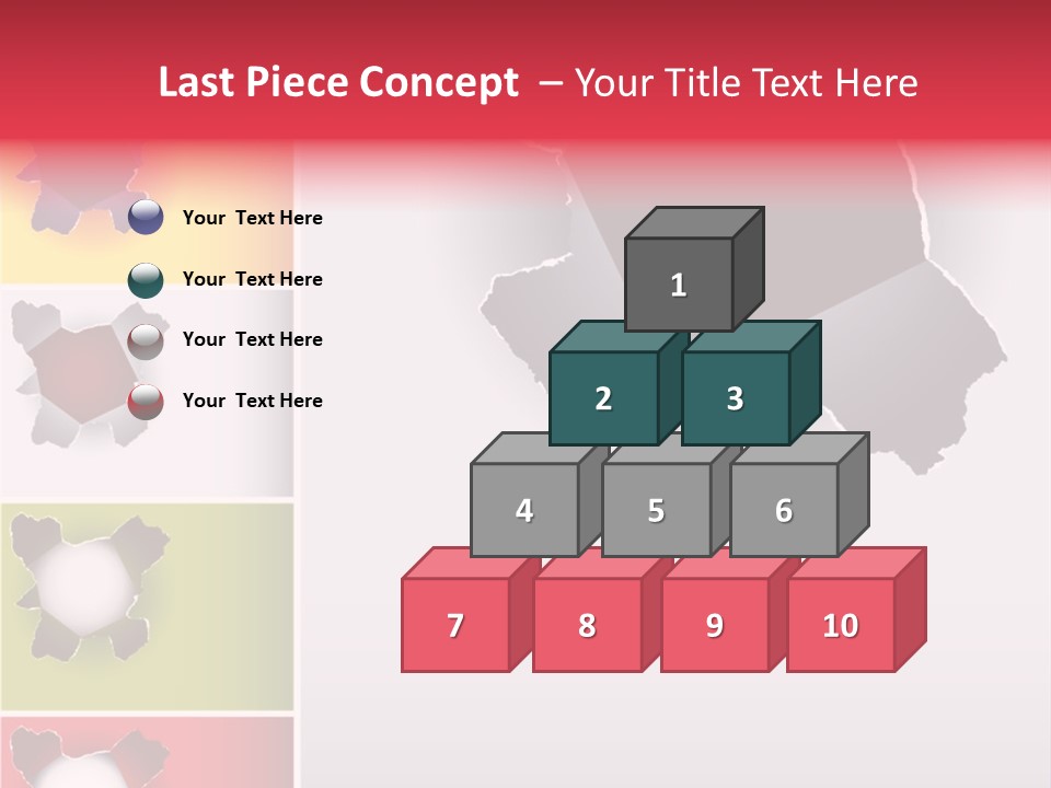 Backgrounds Red Green PowerPoint Template