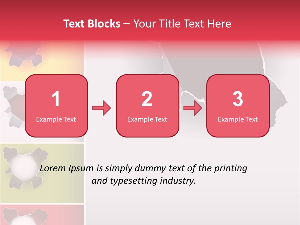 Backgrounds Red Green PowerPoint Template