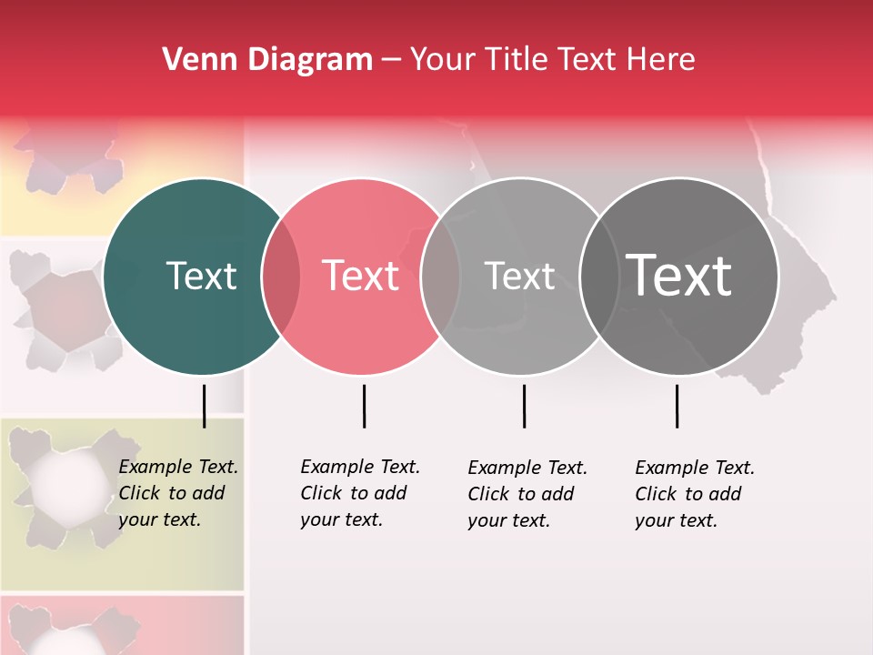 Backgrounds Red Green PowerPoint Template