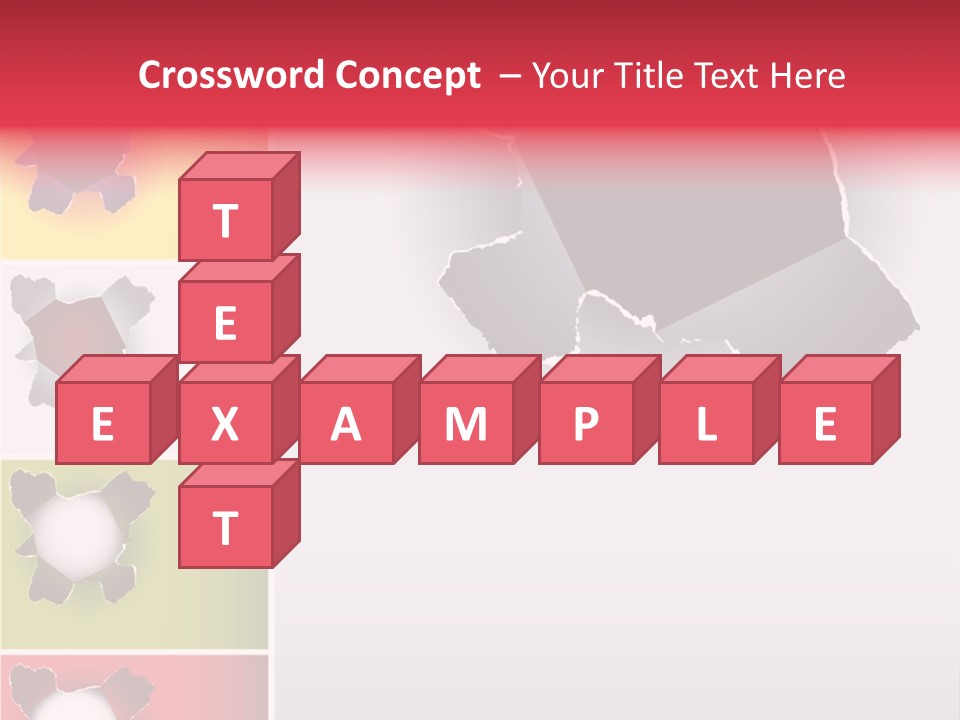 Backgrounds Red Green PowerPoint Template