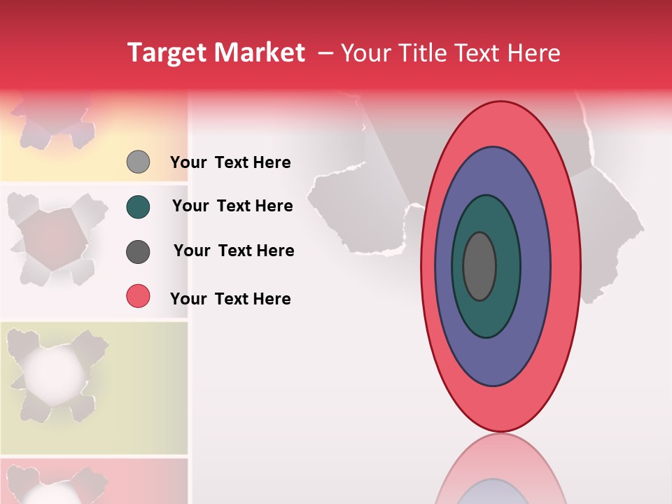 Backgrounds Red Green PowerPoint Template