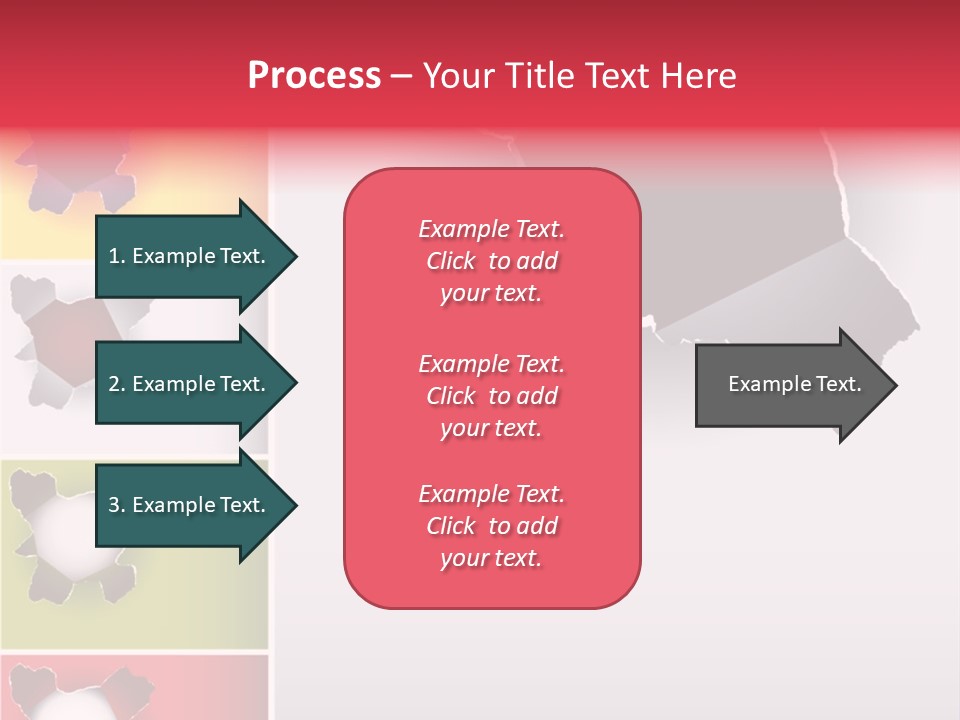 Backgrounds Red Green PowerPoint Template