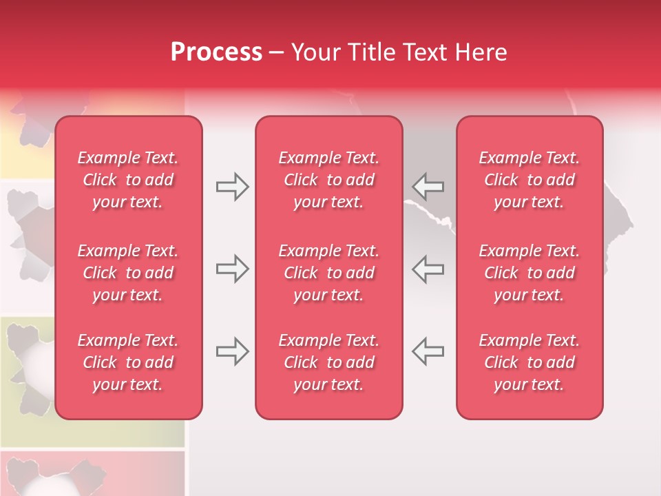 Backgrounds Red Green PowerPoint Template
