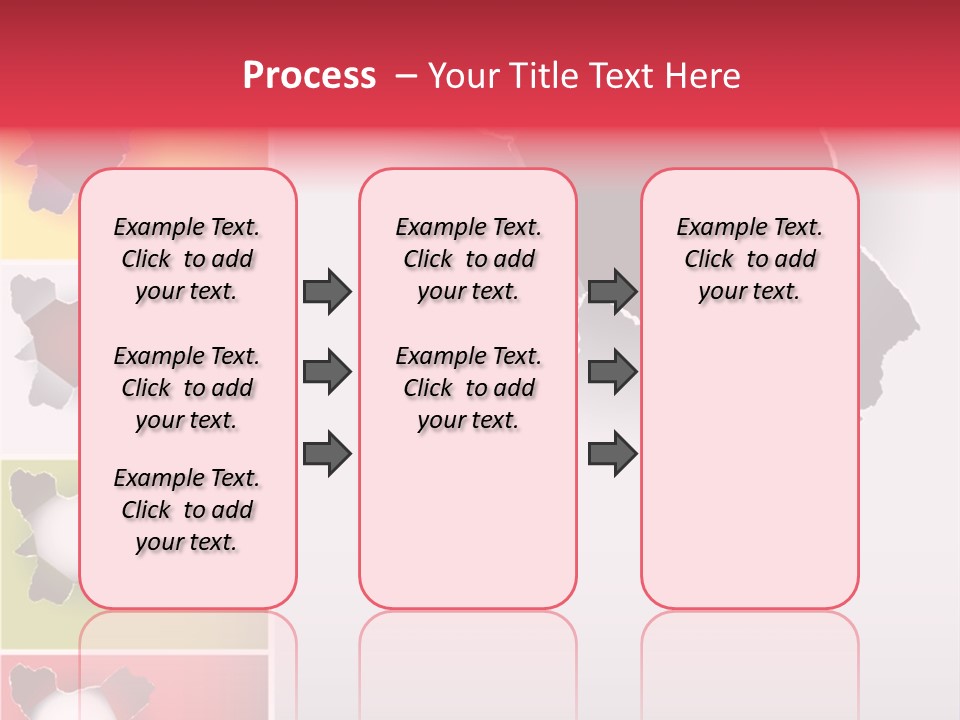 Backgrounds Red Green PowerPoint Template