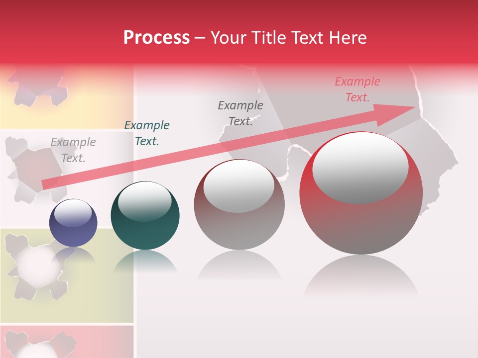 Backgrounds Red Green PowerPoint Template