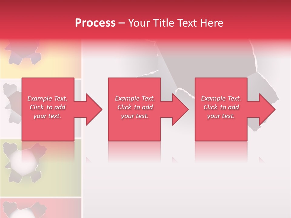 Backgrounds Red Green PowerPoint Template