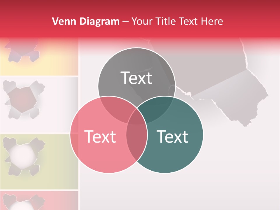 Backgrounds Red Green PowerPoint Template