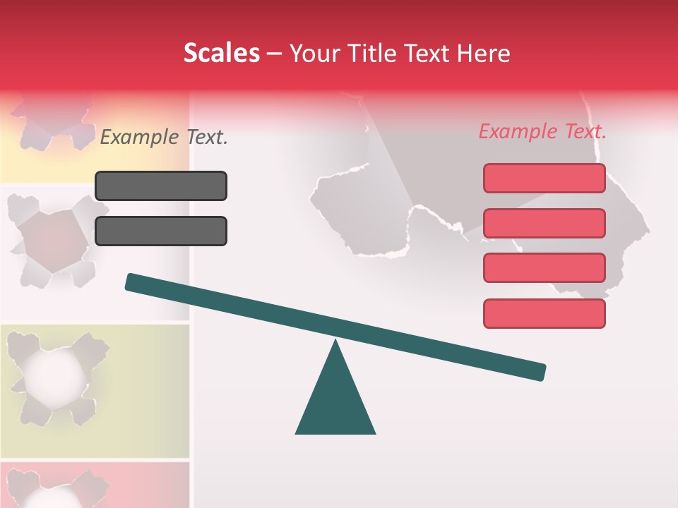 Backgrounds Red Green PowerPoint Template