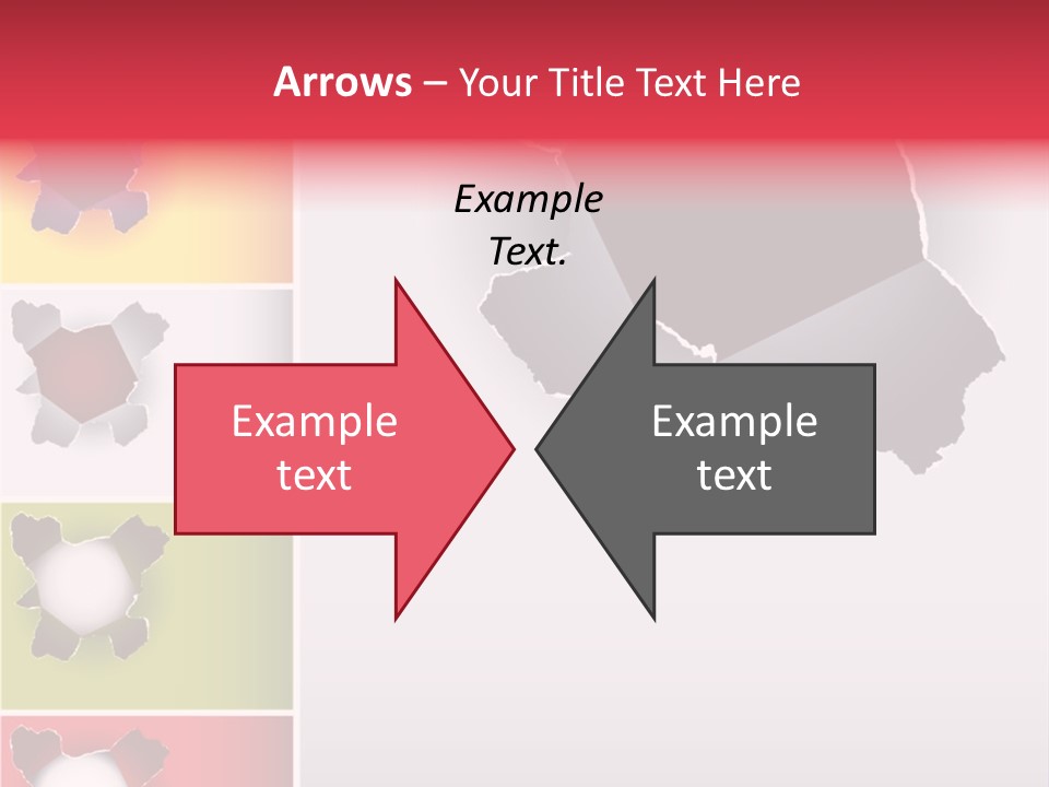 Backgrounds Red Green PowerPoint Template