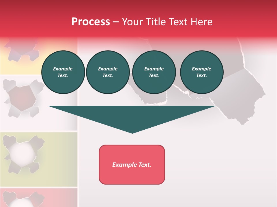 Backgrounds Red Green PowerPoint Template