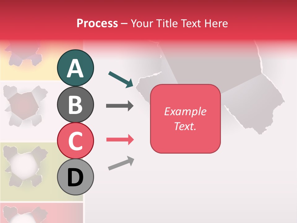 Backgrounds Red Green PowerPoint Template