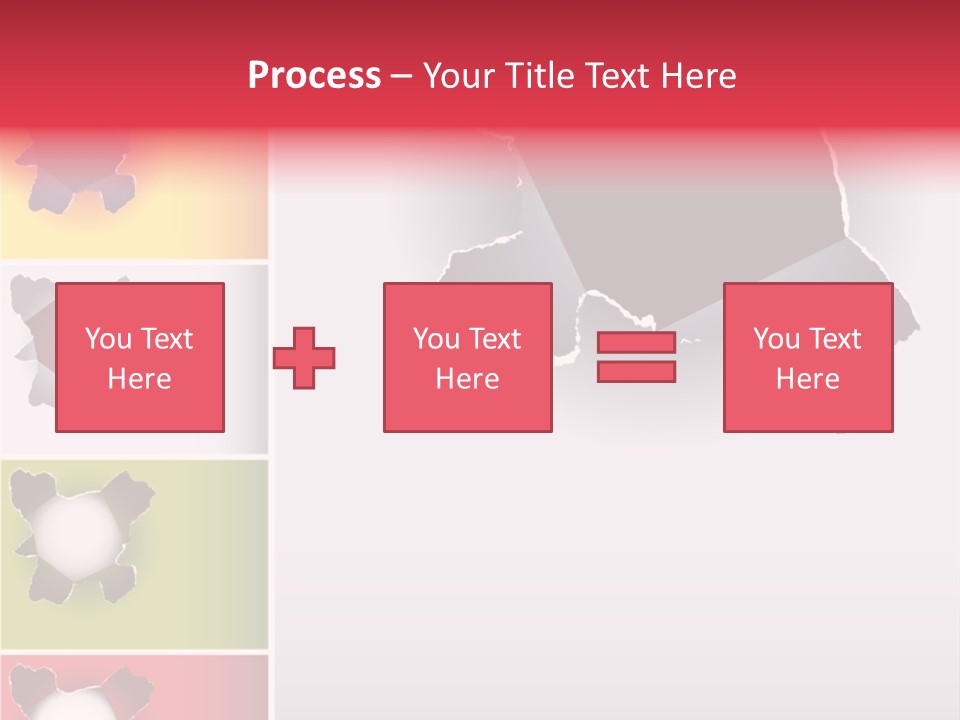 Backgrounds Red Green PowerPoint Template