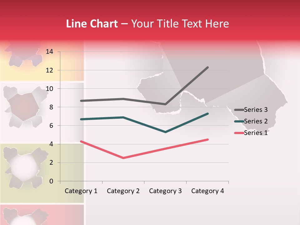 Backgrounds Red Green PowerPoint Template