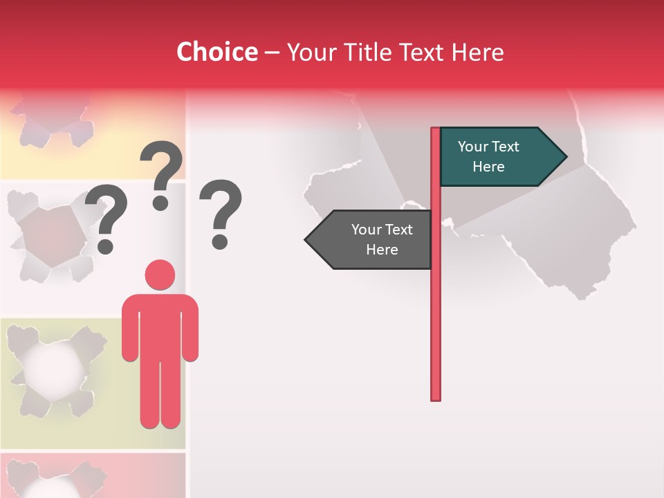 Backgrounds Red Green PowerPoint Template