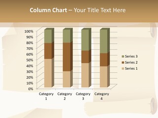 Curled Sign Folded PowerPoint Template