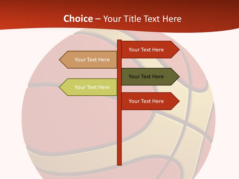 Religion Painted Chocolate PowerPoint Template