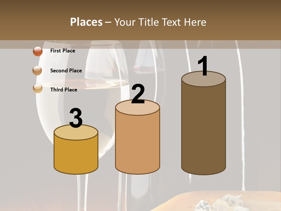 Corkscrew Transparent Wine PowerPoint Template