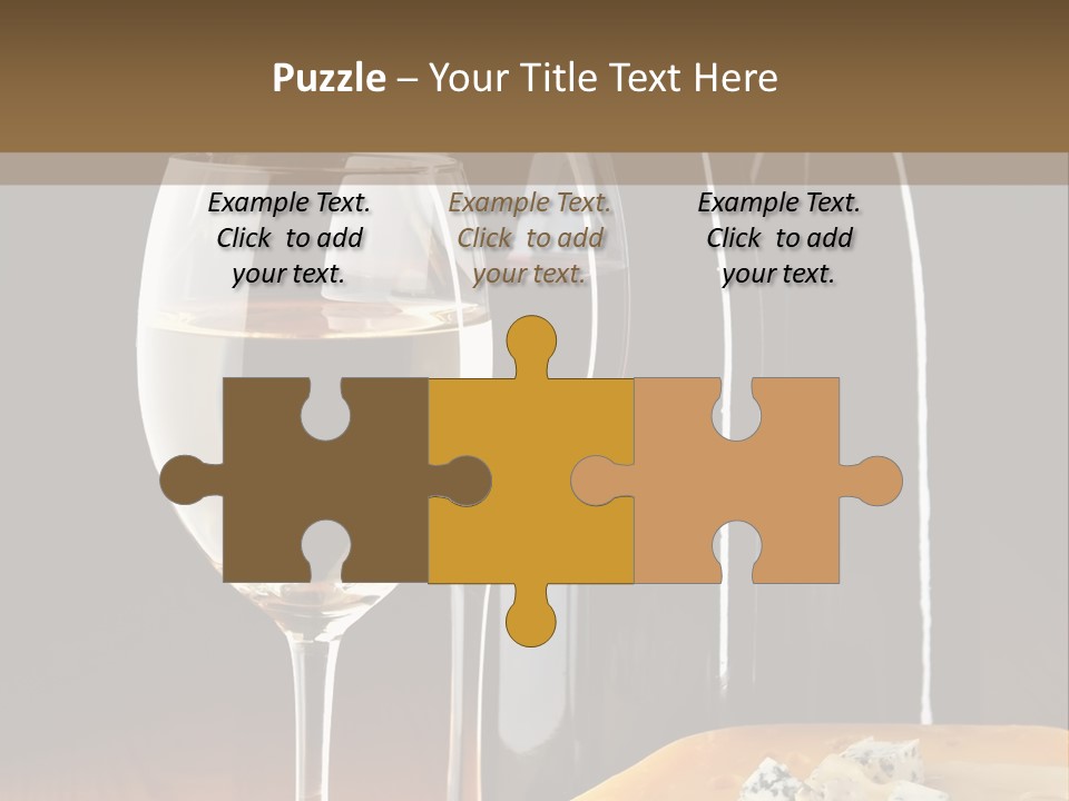 Corkscrew Transparent Wine PowerPoint Template