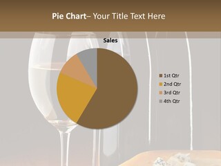 Corkscrew Transparent Wine PowerPoint Template