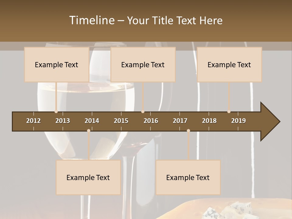 Corkscrew Transparent Wine PowerPoint Template