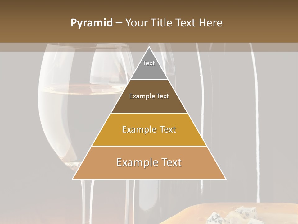 Corkscrew Transparent Wine PowerPoint Template