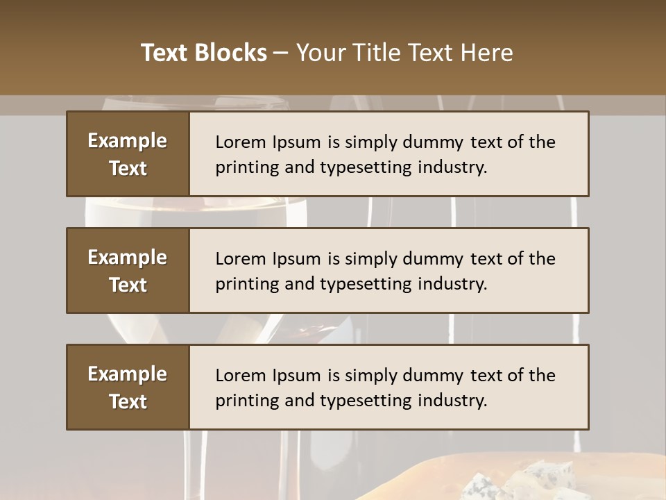 Corkscrew Transparent Wine PowerPoint Template