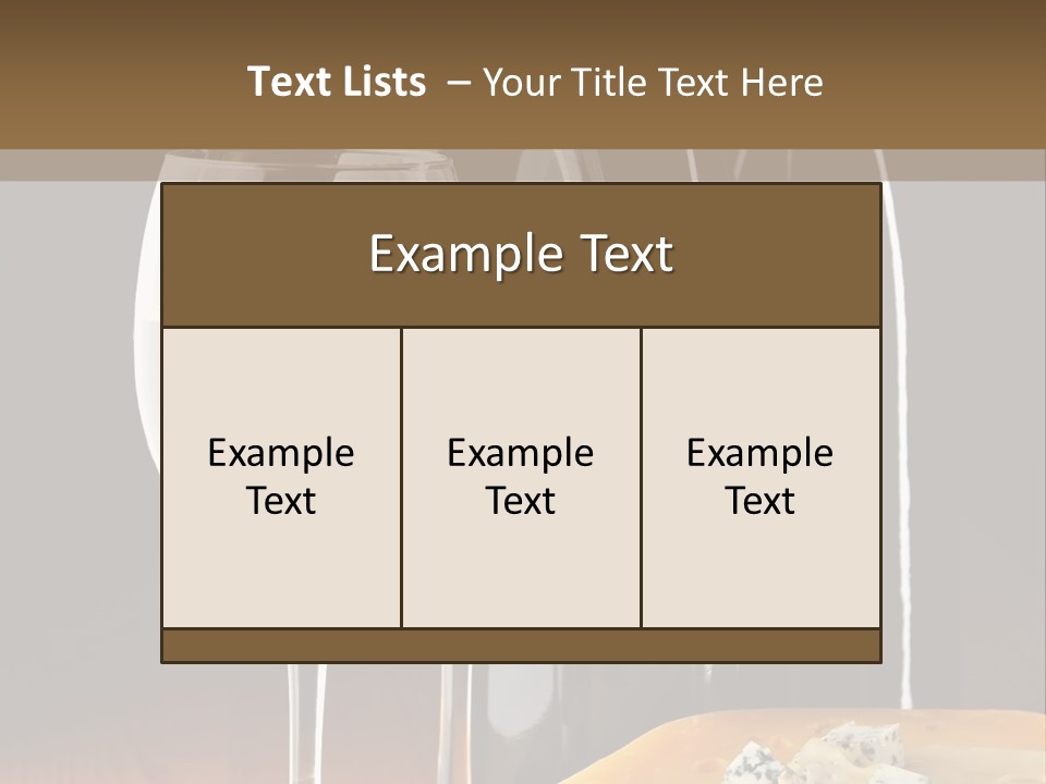 Corkscrew Transparent Wine PowerPoint Template