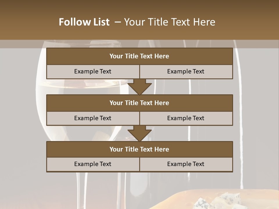 Corkscrew Transparent Wine PowerPoint Template
