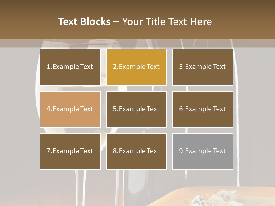 Corkscrew Transparent Wine PowerPoint Template