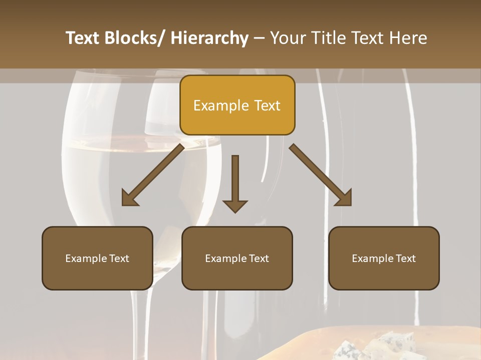 Corkscrew Transparent Wine PowerPoint Template