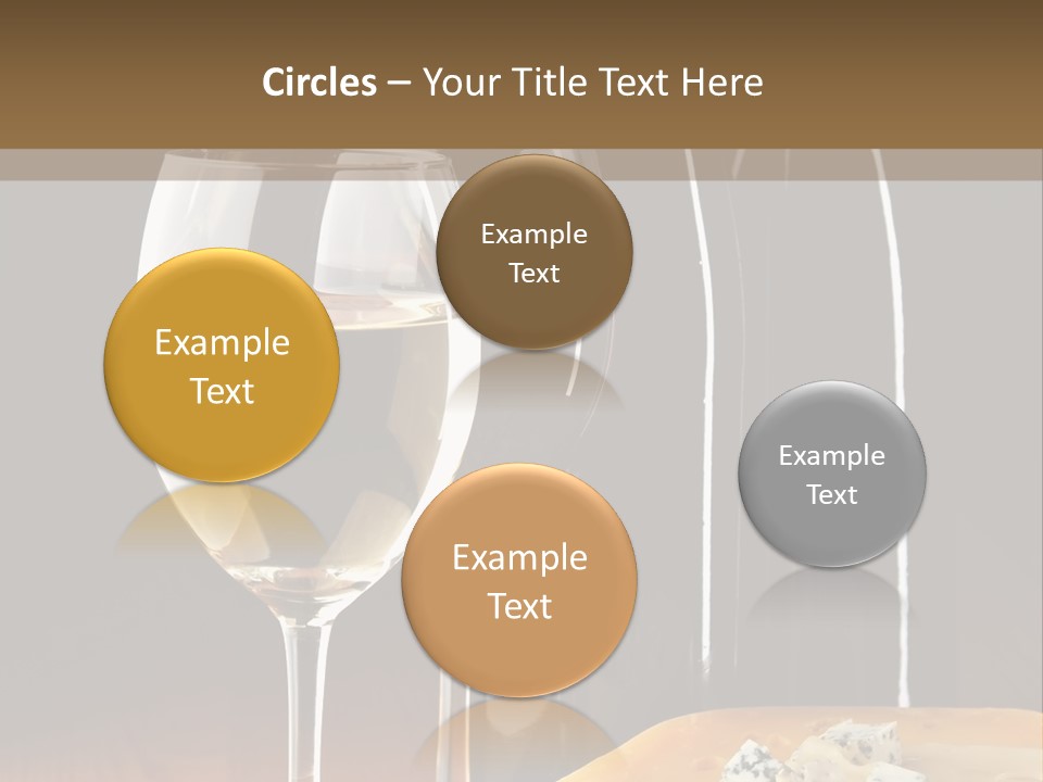 Corkscrew Transparent Wine PowerPoint Template
