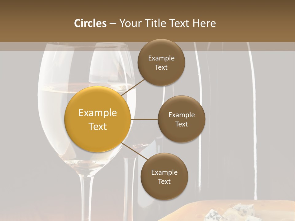 Corkscrew Transparent Wine PowerPoint Template
