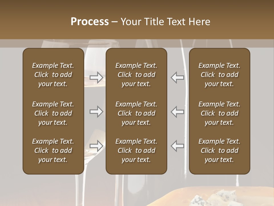 Corkscrew Transparent Wine PowerPoint Template