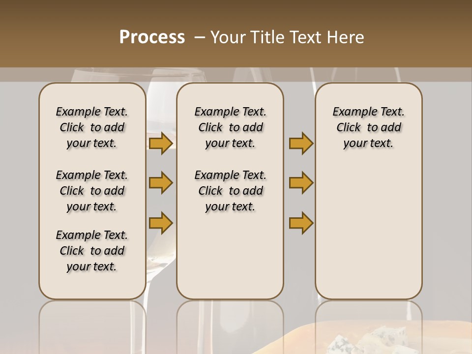Corkscrew Transparent Wine PowerPoint Template
