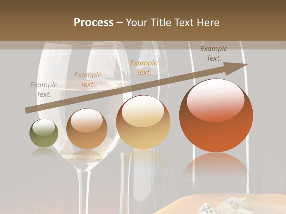 Corkscrew Transparent Wine PowerPoint Template