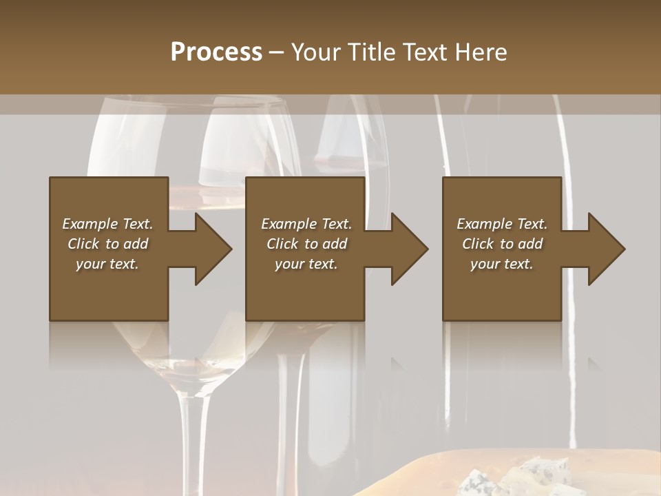 Corkscrew Transparent Wine PowerPoint Template